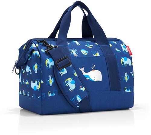 Reisenthel Allrounder M kids Reistas - Kind - Polyester - 18L - ABC Friens Blue Blauw; multi kleur