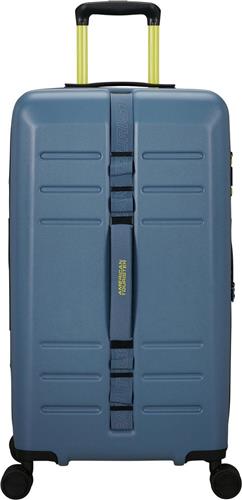 American Tourister Trolley Trailon Trunk 73 / 27 TSA Coronet Blue Blauwgrijs
