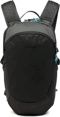 Pacsafe Eco ECONYL® Backpack - 18 L - Rugzak - RFID-blokkerend - Anti-diefstal - Beveiligde Reistas - Geschikt voor 13-inch laptop - Zwart