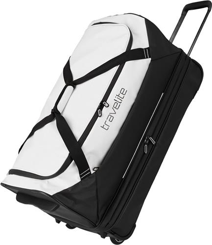 Travelite Reistas Basics Tarpaulin Wheeled Duffle Large 70 cm Exp White