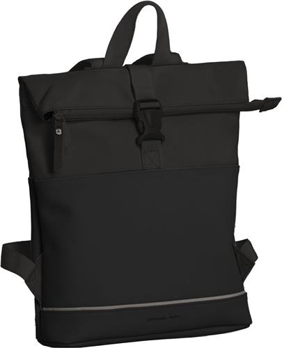 Daniel Ray Allentown Rolltop Laptop Rugzak Waterproof - Zwart