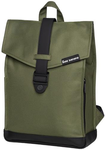 Bold Banana laptoprugzak / Rugtas / Schooltas - 15 inch - Envelope - Groen