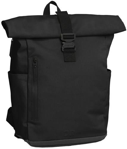 Daniel Ray Wangaratta Coated Canvas Rolltop Rugzak - Laptoprugzak 15,6 inch - 20 Liter - Spat Waterdicht - Zwart