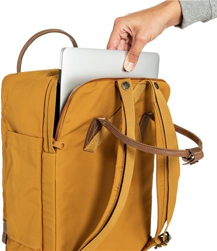 Fjällräven Laptop rugzak Rugzak met laptopvak Kånken No. 2 Laptop 15" 18L Dark Olive Olijfgroen