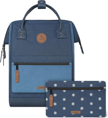 CABAIA vrije tijd rugzak rugzak met laptopvak Adventurer Denim Backpack 18L San Giljan donkerblauw