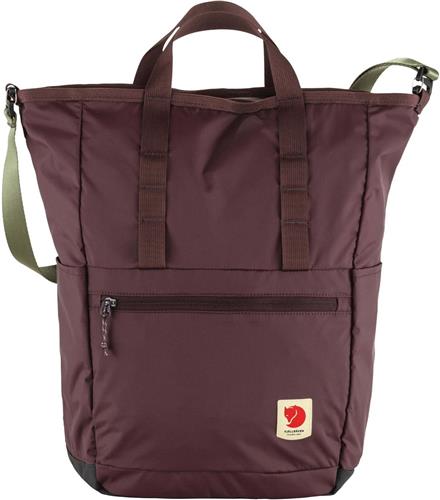 Fjällräven Schoudertas Rugzak High Coast Totepack 23L Blackberry Paars