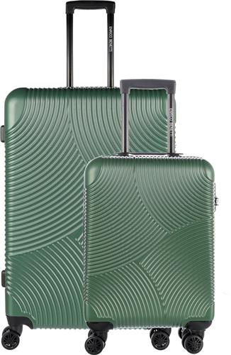 Enrico Benetti Louisville kofferset tweedelig - 39040-02 - Olijf