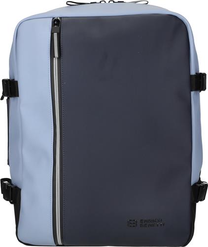 Enrico Benetti Bergen Waterproof Underseater / Cabin Rugzak - 15 inch laptop, 24L - 56004 - Donkerblauw Jeans
