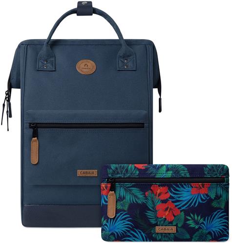 CABAIA vrije tijd rugzak rugzak met laptopvak Adventurer Essentials Backpack 23L Reykjavik donkerblauw