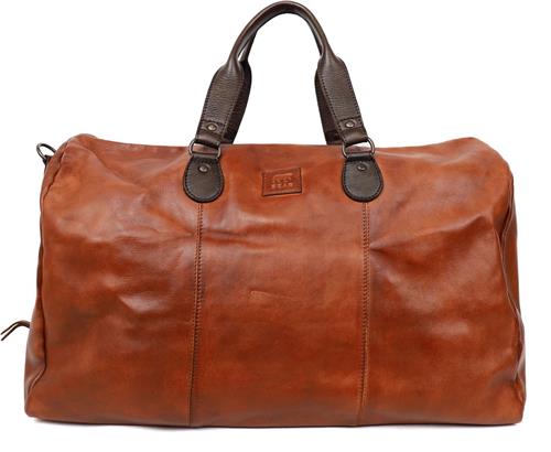 Bear Design Lucien Weekendtas / Reistas - Cognac / Bruin