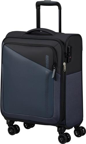 American Tourister Reiskoffer - Daring Dash Spinner S 55/23 Uitbreidbaar - Black Yellow - 2.5 kg