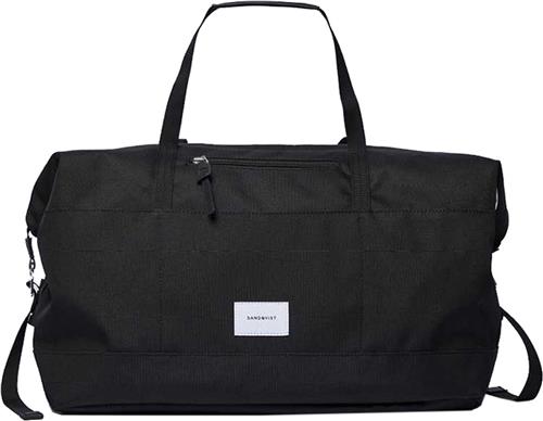 Sandqvist Milton Duffle black with black leather