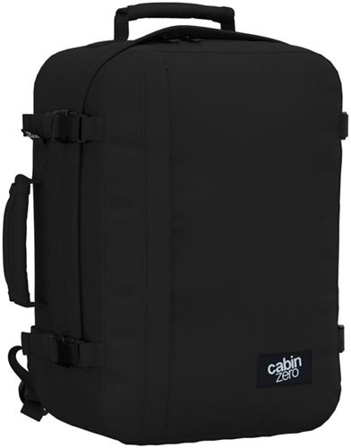 CabinZero Handbagage Reistas / Rugzak Combi - 36 Liter - Zwart