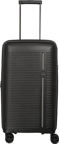 travelite Roomer 4W Trunk Trolley Black Zwart 66cm