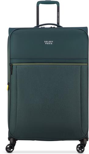 Delsey Brochant 3 - 78 cm Vergrootbare Reiskoffer - 105L - Pine Green