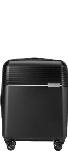 Hedgren Trolley Koffer Stripe XS 55cm zwart