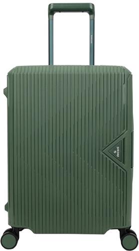 Decent Handbagage koffer / Trolley - 55 x 40 x 20 cm - Smart - Groen