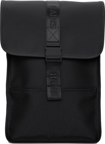 Rains Trail R14300-01 - Unisex - Rugzak - Zwart - 13 L