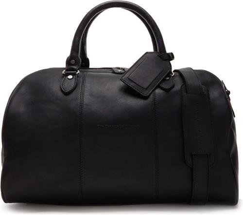 Chesterfield Leren Reistas / Weekendtas Liam - 35 liter - Zwart