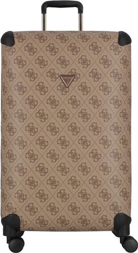 GUESS Trolley 28 In 8-Wheeler Exp. Latte Logo / Brown Lichtbruin 77cm
