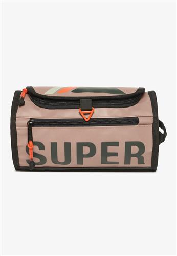 Superdry Tarp Washbag Toillettas Deep Beige