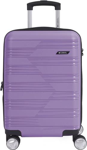 Gabol Handbagage koffer / Trolley - 54 x 35 x 23 cm - Uyiko - Paars