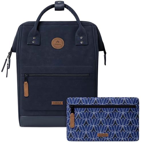 Cabaia laptoprugzak / Rugtas / Schooltas - 13 inch - Adventurer Medium - Grijs