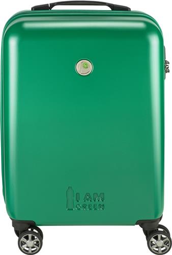 Koffer - Princess Traveller I'm Green Atlantic - Handbagage Koffer - Groen - S - 55cm