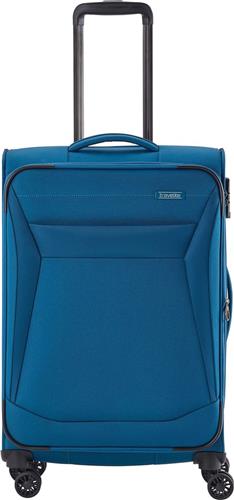 Travelite Chios 4 Wheel Trolley M 67 cm Expandable Petrol