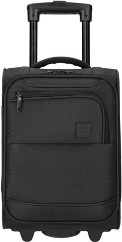 Enrico Benetti Handbagage koffer / Underseater / Trolley 40 x 25 x 20 cm - Oakville - Zwart