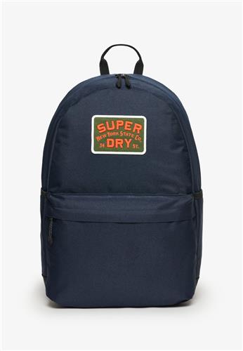 Superdry Montana Patched Backpack Navy