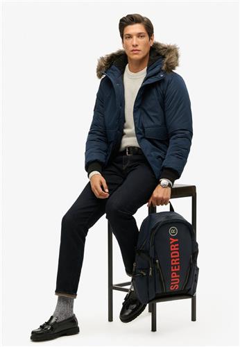 Superdry Tarp Backpack Navy