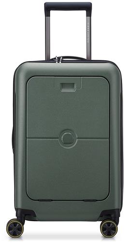 Delsey Turenne 2.0 - 55 cm Handbagage Koffer met Voorvak - Groen