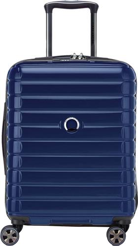 DELSEY PARIS Shadow 5.0 4DR Cabin Trolley Slim Line 55 Marine Blue Donkerblauw