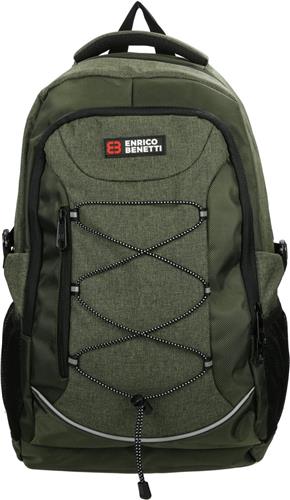 Enrico Benetti Yellow Stone laptoprugzak 15" - 62127 - Olijfgroen