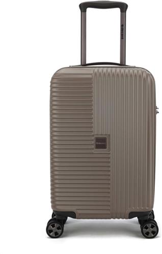 Decent Tourister Handbagage Koffer - 55 cm - 34 Liter - TSA Slot - Taupe