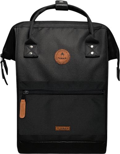 Cabaia laptoprugzak / Rugtas / Schooltas - 13 inch - Adventurer Medium - Zwart