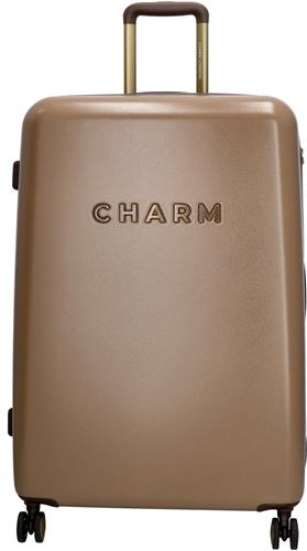 Charm London Capetown Koffer - Trolley - ABS - TSA Slot - 76.5 cm - Taupe