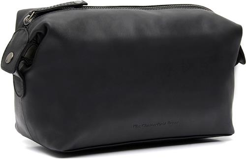 Leren Toilettas Zwart Westport
