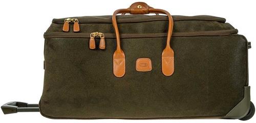 Bric's Life Holdall Reistas met Wielen 70 olive