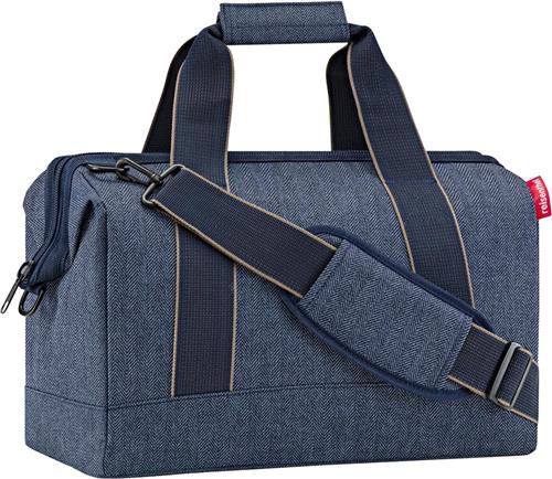 Reisenthel Allrounder M Reistas Sporttas - 18L - Herringbone Donkerblauw