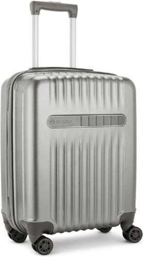 Carlton Meridian - Medium Reiskoffer - TSA Cijferslot - 60L - Trolley met Spinner wielen - Nickel
