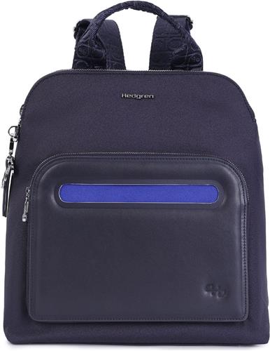 Hedgren Vrije tijd rugzak Rugzak Hfika Fika Latte Square Backpack RFID Peacoat Blue Donkerblauw