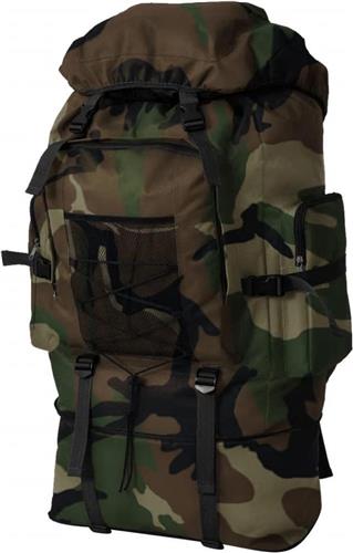 vidaXL - Rugzak - legerstijl - XXL - 100 - L - camouflage