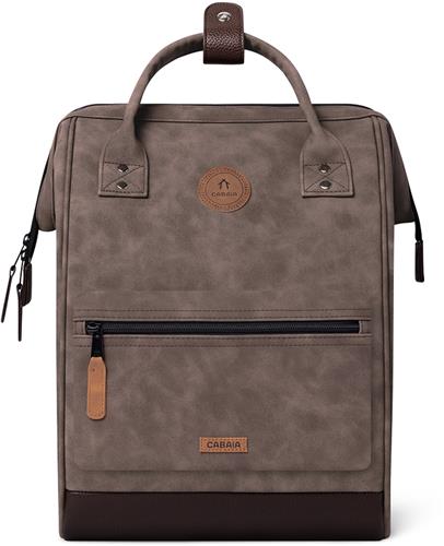 Cabaia laptoprugzak / Rugtas / Schooltas - 13 inch - Adventurer Medium - Taupe