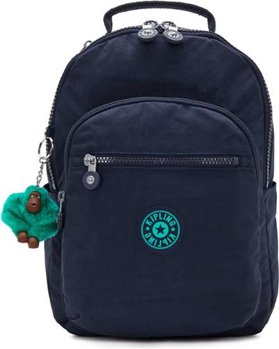 Kipling SEOUL S Rugzak, 14 Liter - Blue Green Block