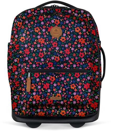 CABAIA trolley rugzak Soft Suitcase Essentials Trolley 27L Maupiti veelkleurig 42cm