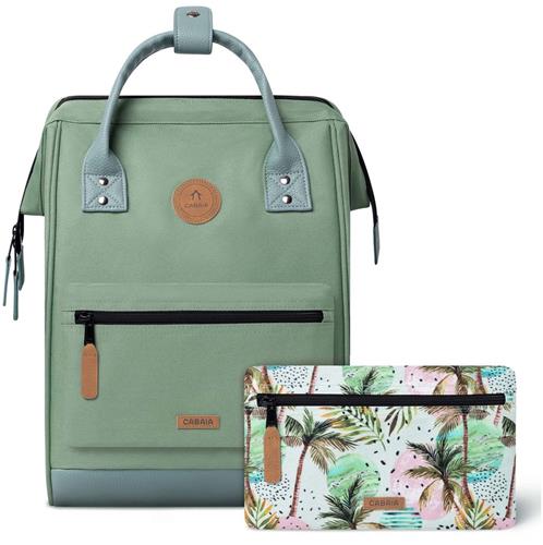 CABAIA vrije tijd rugzak rugzak met laptopvak Adventurer Essentials Backpack 18L Seville mintgroen