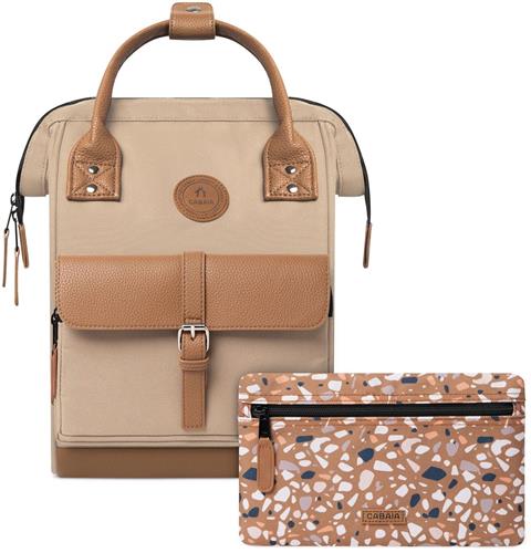 CABAIA vrije tijd rugzak rugzak met laptopvak Adventurer Hiker Backpack 10L Kuala Lumpur beige