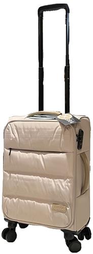 Zebra Trends Elske Handbagage Stoffen Koffer 55 cm - 38,5 liter - TSA Slot - Lichttaupe